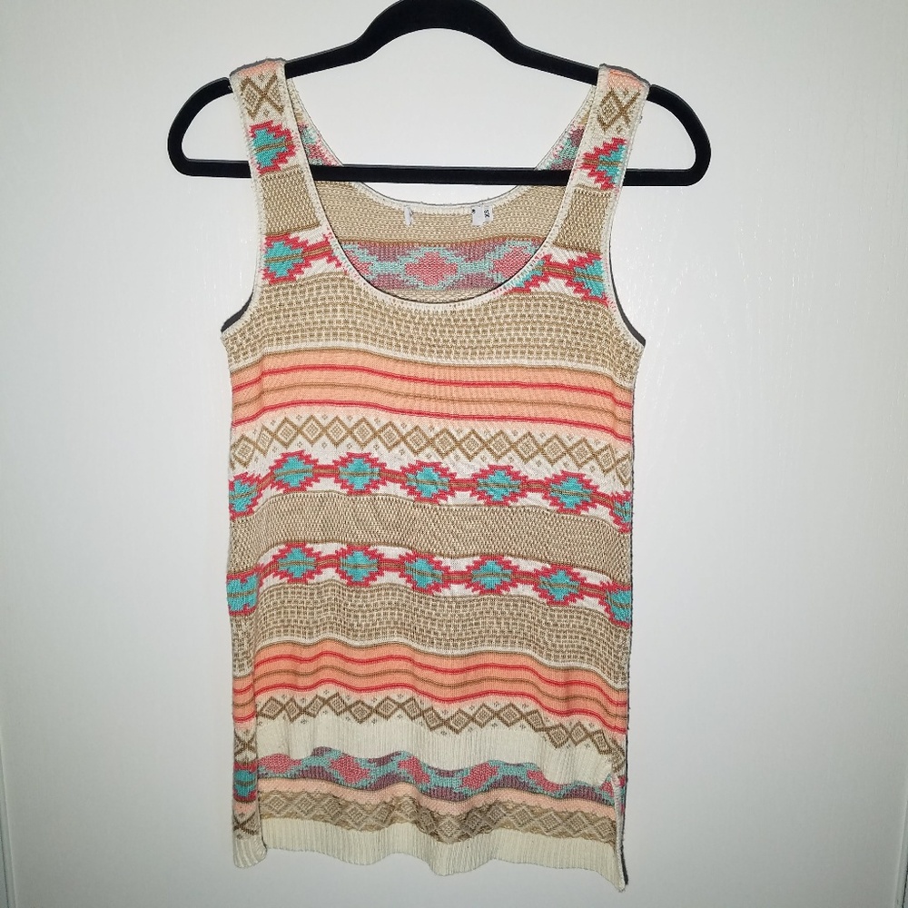 Tribal Print Top
